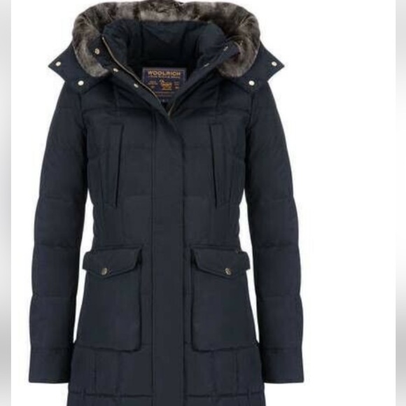 Woolrich Blizzard Quilted Parka Worn Once - Picture 1 of 12